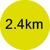 Distance: 2.4 km